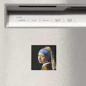 Meisje met een parel magneet (Insitu (Vaatwasser))