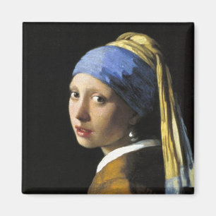 Meisje met een parel magneet