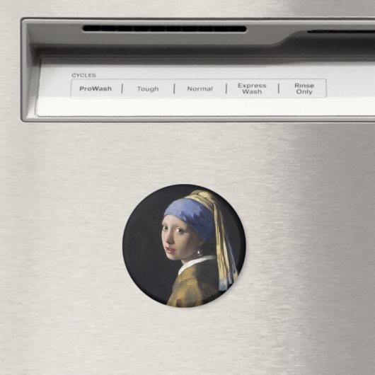 Meisje met een parel magneet (Insitu (Vaatwasser))