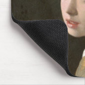 Meisje met een parel muismat (Hoek)