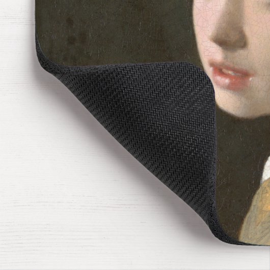 Meisje met een parel muismat (Hoek)