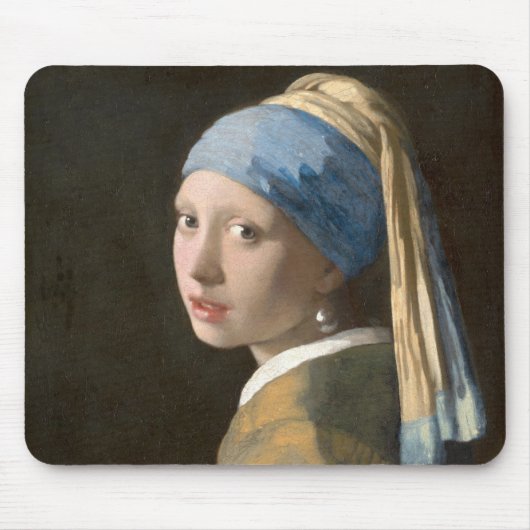 Meisje met een parel muismat (Voorkant)