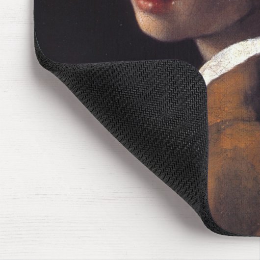 Meisje met een parel muismat (Hoek)