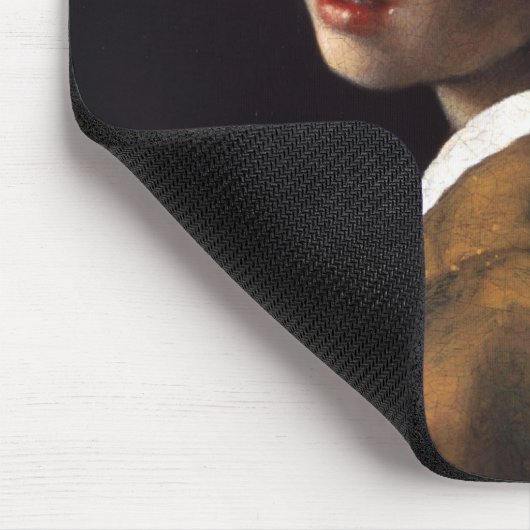 Meisje met een parel muismat (Hoek)