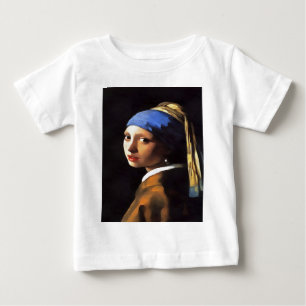 Meisje met een parel na Johannes Vermeer