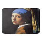 Meisje met een parel na Johannes Vermeer Badmat (Voorkant)