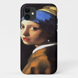 Meisje met een parel na Johannes Vermeer Case-Mate iPhone Case