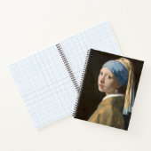 Meisje met een parel notitieboek (Binnen)