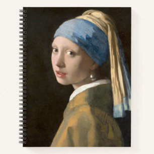 Meisje met een parel notitieboek