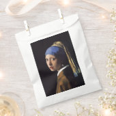Meisje met een parel om Johannes Vermeer te winnen Bedankzakje (Geknipt)