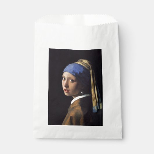 Meisje met een parel om Johannes Vermeer te winnen Bedankzakje (Voorkant)