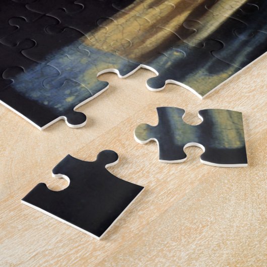 Meisje met een parel om Johannes Vermeer te winnen Legpuzzel (Zijkant)