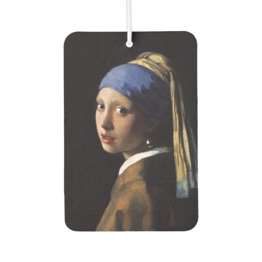 Meisje met een parel om Johannes Vermeer te winnen Luchtverfrisser (Voorkant)