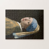 Meisje met een parel oorbel | Johannes Vermeer Legpuzzel (Horizontaal)