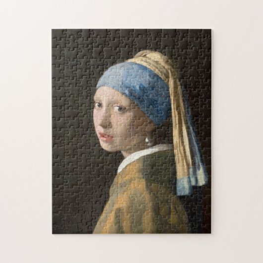 Meisje met een parel oorbel | Johannes Vermeer Legpuzzel (Verticaal)