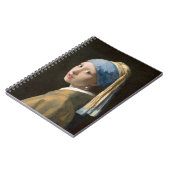Meisje met een parel oorbel | Johannes Vermeer Notitieboek (Linkerzijde)