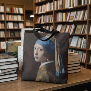 Meisje Met Een Parel Oorbel Kruissteek Replica Tote Bag