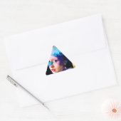 Meisje met een parel oorbel REMIXED Sticker (Envelop)