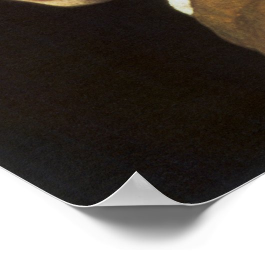 Meisje met een parel poster (Hoek)