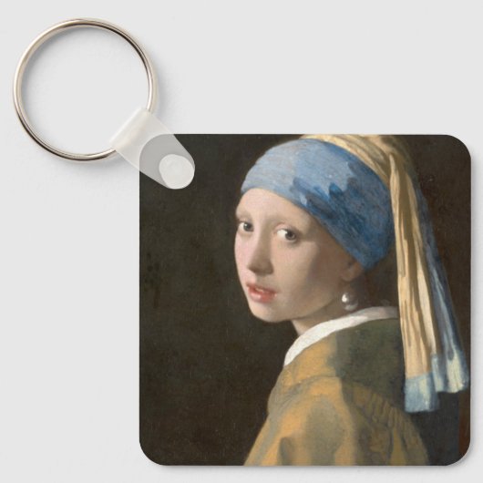 Meisje met een parel sleutelhanger (Voorkant)