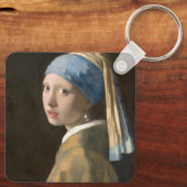 Meisje met een parel sleutelhanger (Achterkant)