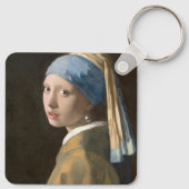 Meisje met een parel sleutelhanger (Achterkant)