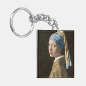 Meisje met een parel sleutelhanger (Voorkant Links)