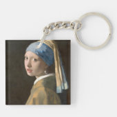 Meisje met een parel sleutelhanger (Achterkant)