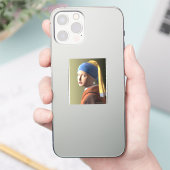 Meisje met een parel sticker (Telefoon)
