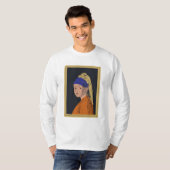 Meisje met een parel t-shirt (Voorkant volledig)