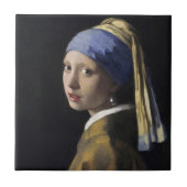Meisje met een parel tegeltje (Voorkant)