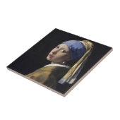 Meisje met een parel tegeltje (Zijkant)