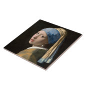 Meisje met een parel tegeltje (Zijkant)