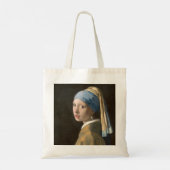 Meisje met een parel tote bag (Achterkant)