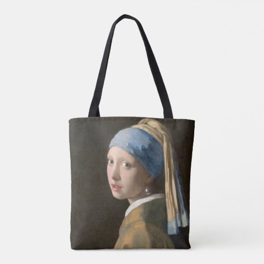Meisje met een parel tote bag (Achterkant)