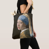 Meisje met een parel tote bag (Dichtbij)