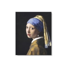Meisje met een parel van Johannes Vermeer