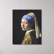 Meisje met een parel van Johannes Vermeer