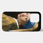 Meisje met een parel van Johannes Vermeer Case-Mate iPhone Case (Achterkant (horizontaal))