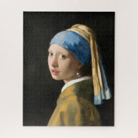 Meisje met een parel van Johannes Vermeer