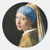 Meisje met een parel van Johannes Vermeer