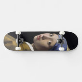 Meisje met een parelaar die Johannes Vermeer verdi Skateboard (Horizontaal)