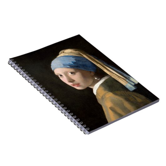 Meisje met een parelaardenfeest notitieboek (Rechterzijde)