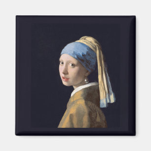 Meisje met een parelaartje, Vermeer Magneet