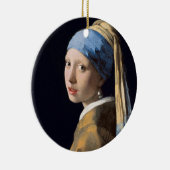 Meisje met een Pearl Earring |  portret Keramisch Ornament (Rechts)