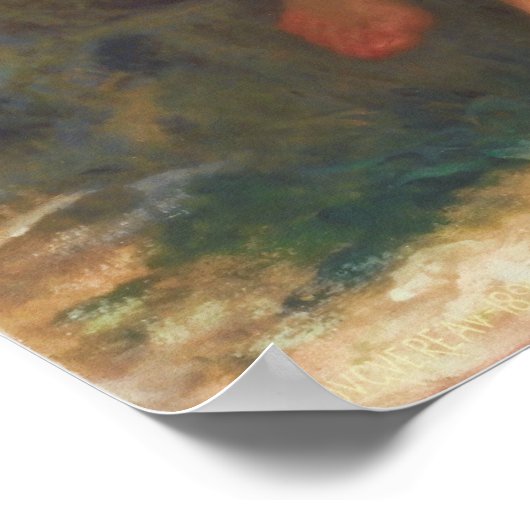 Meisje met een Poster van Broken Pitcher (Hoek)