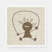 Meisje met een puistpapier servet (Voorkant)