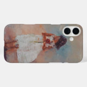 Meisje met een roos Case-Mate iPhone case (Achterkant (horizontaal))