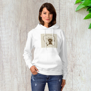 Meisje met een sprinkhaan hoodie