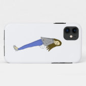 meisje met een staart Case-Mate iPhone case (Achterkant (horizontaal))